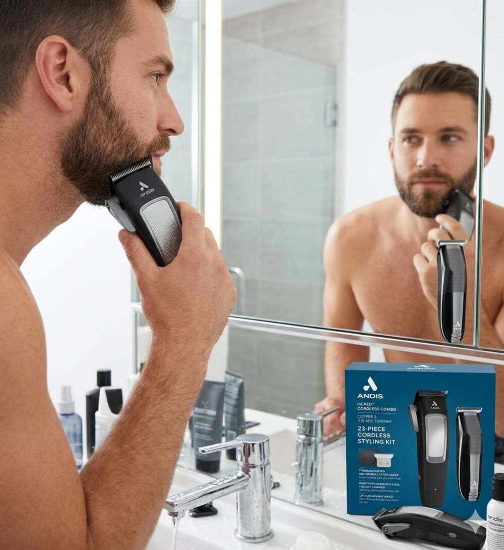 Andis inCRED Cordless Combo 23-Piece Styling Kit